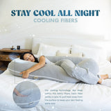 Huglora | Cooling Body Pillow Innovative Fabric — view 6