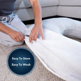 Huglora | Cooling Body Pillow Innovative Fabric — view 7