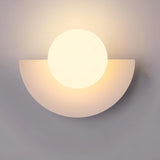 Maelle | LED Wall Lamp Semi-Round Soft Glow — view 1