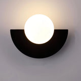 Maelle | LED Wall Lamp Semi-Round Soft Glow — view 3