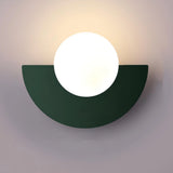 Maelle | LED Wall Lamp Semi-Round Soft Glow — view 6
