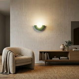Maelle | LED Wall Lamp Semi-Round Soft Glow — view 7