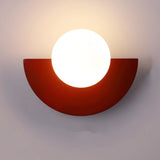 Maelle | LED Wall Lamp Semi-Round Soft Glow — view 9
