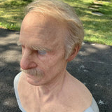 Stornfield | Old Man Halloween Mask Realistic Latex Design — view 4