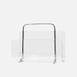 Odile | Acrylic Magazine Rack Portable Eco-Friendly Design — view 1