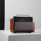 Odile | Acrylic Magazine Rack Portable Eco-Friendly Design — view 2