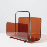 Odile | Acrylic Magazine Rack Portable Eco-Friendly Design — view 5