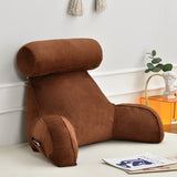 Cushlo | Backrest Pillow With Arms Adjustable Headrest — view 7