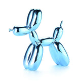 Popella | Balloon Dog Sculpture Decorative Art Piece Neon Pink Gold Silver — view 5