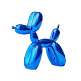 Popella | Balloon Dog Sculpture Decorative Art Piece Neon Pink Gold Silver — view 9