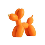 Popella | Balloon Dog Sculpture Decorative Art Piece Neon Pink Gold Silver — view 10