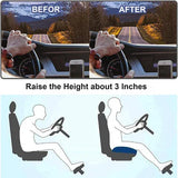 Cruzella | Car Seat Cushion Memory Foam Ergonomic Support — view 3