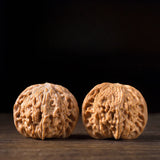 Clemence | Chinese Wenwan Walnut Pair Hand-Selected For Mindful Play — view 1