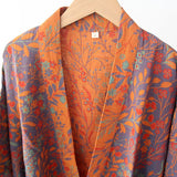 Margaux | Cotton Gauze Kimono Robe Breathable Organic Fabric — view 5