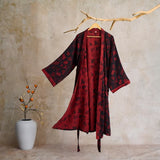 Lavinia | Cotton Gauze Kimono Robe Lightweight Breathable — view 14