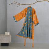 Lavinia | Cotton Gauze Kimono Robe Lightweight Breathable — view 17