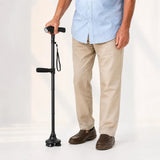 Ingram | Freestanding Folding Walking Stick Lightweight Aluminium — view 1