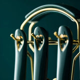 Gilda | Golden Stainless Steel Utensil Set Ergonomic Design — view 2