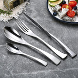 Tavello | High-End Silver-Plated Cutlery Set Handcrafted 24 Pieces — view 3