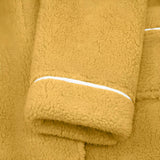 Marlowe | Luxurious Dressing Gown Soft Coral Fleece — view 5