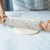 Linnea | Marble-Effect Rolling Pin Wooden Handles 38cm Or 48cm — view 8