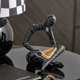 Leonie | Nordic Reading Sculpture Minimalist Design — view 1