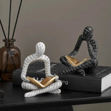 Leonie | Nordic Reading Sculpture Minimalist Design — view 2
