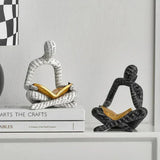 Leonie | Nordic Reading Sculpture Minimalist Design — view 3