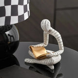 Leonie | Nordic Reading Sculpture Minimalist Design — view 5