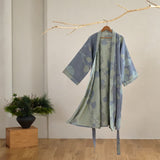 Genevieve | Organic Cotton Kimono Robe Soft Breathable Fabric — view 1