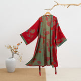 Genevieve | Organic Cotton Kimono Robe Soft Breathable Fabric — view 11