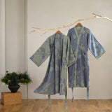 Genevieve | Organic Cotton Kimono Robe Soft Breathable Fabric — view 2