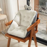 Lorena | Contoured Seat Cushion Charcoal Memory Foam — view 2