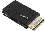 Walvix | RFID-Protected Slim Wallet Quick Access Slide Mechanism — view 2