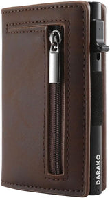 Walvix | RFID-Protected Slim Wallet Quick Access Slide Mechanism — view 3