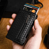 Walvix | RFID-Protected Slim Wallet Quick Access Slide Mechanism — view 7