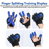 Merriam | Air Compression Hand Exercise Glove Adjustable Settings — view 3