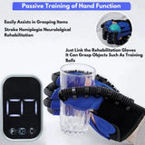Merriam | Air Compression Hand Exercise Glove Adjustable Settings — view 4