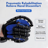 Merriam | Air Compression Hand Exercise Glove Adjustable Settings — view 7