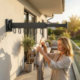 Hangora | Retractable Wall Drying Rack Space-Saving Design — view 1