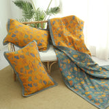 Juniper | Reversible Quilt Ginkgo Leaf Print Lightweight — view 6