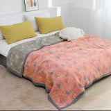 Juniper | Reversible Quilt Ginkgo Leaf Print Lightweight — view 10