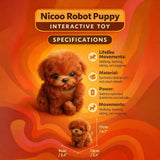 Tobrix | Robot Dog Toy Interactive Realistic Movements — view 8