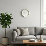 Tamsin | Silent Analogue Wall Clock Solid Wood 30cm — view 2