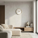 Tamsin | Silent Analogue Wall Clock Solid Wood 30cm — view 3