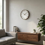 Tamsin | Silent Analogue Wall Clock Solid Wood 30cm — view 5