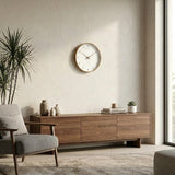 Tamsin | Silent Analogue Wall Clock Solid Wood 30cm — view 6