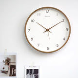 Tamsin | Silent Analogue Wall Clock Solid Wood 30cm — view 9