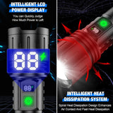 Brannock | Tactical Flashlight 100,000 Lumens Rechargeable — view 4