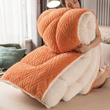 Snugvale | Thick Sherpa Winter Blanket Integrated Quilt Core — view 12
